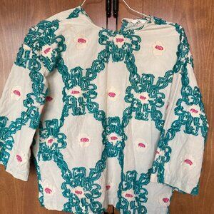 Multi Colored Cotton Blouse, 45r